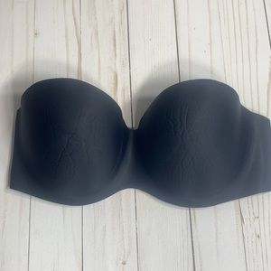 Felina Black Strapless Bra 34C